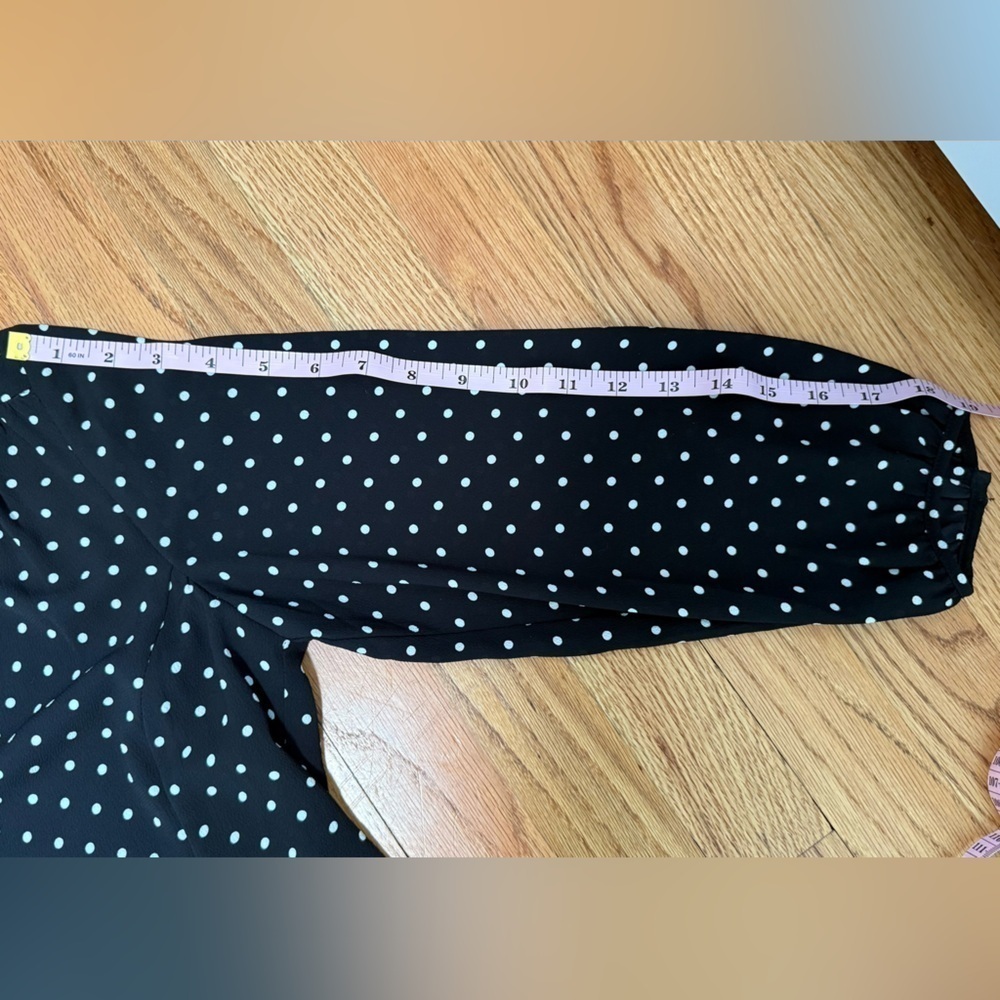 TALBOTS DITSY DOT FIT & FLARE DRESS SIZE 2 - Picture 4 of 8